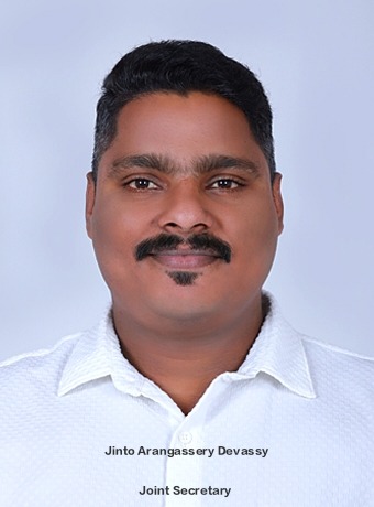 Jinto Arangassery Davassy – State Joint Secretary